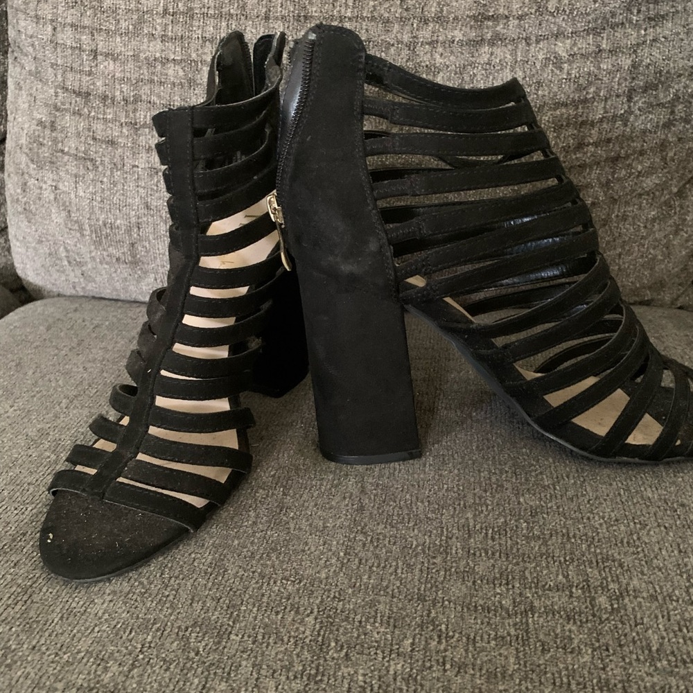 Nicole Millee black chunky heel size 9.5